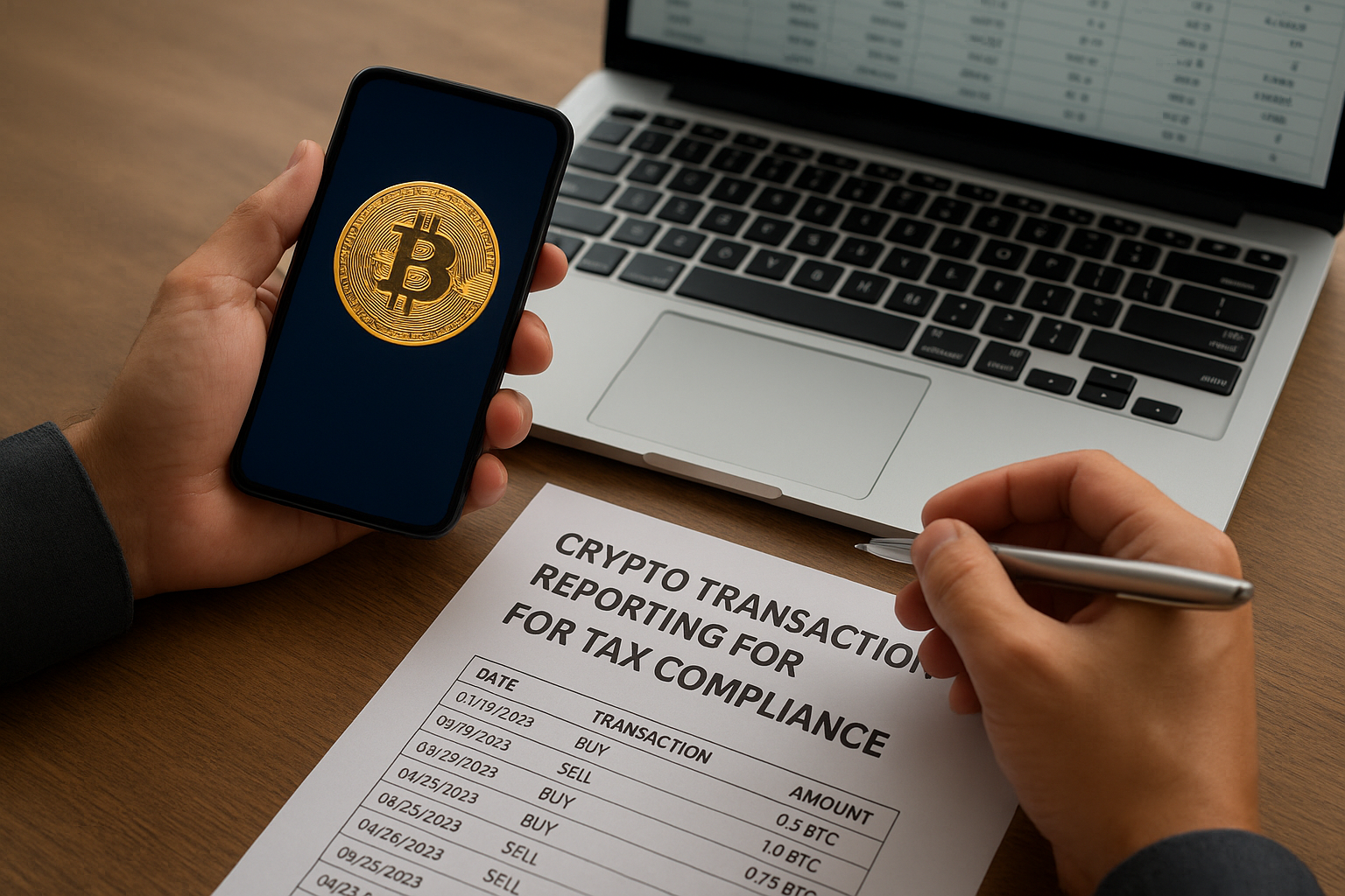 Crypto Transaction Reporting For Tax Compliance