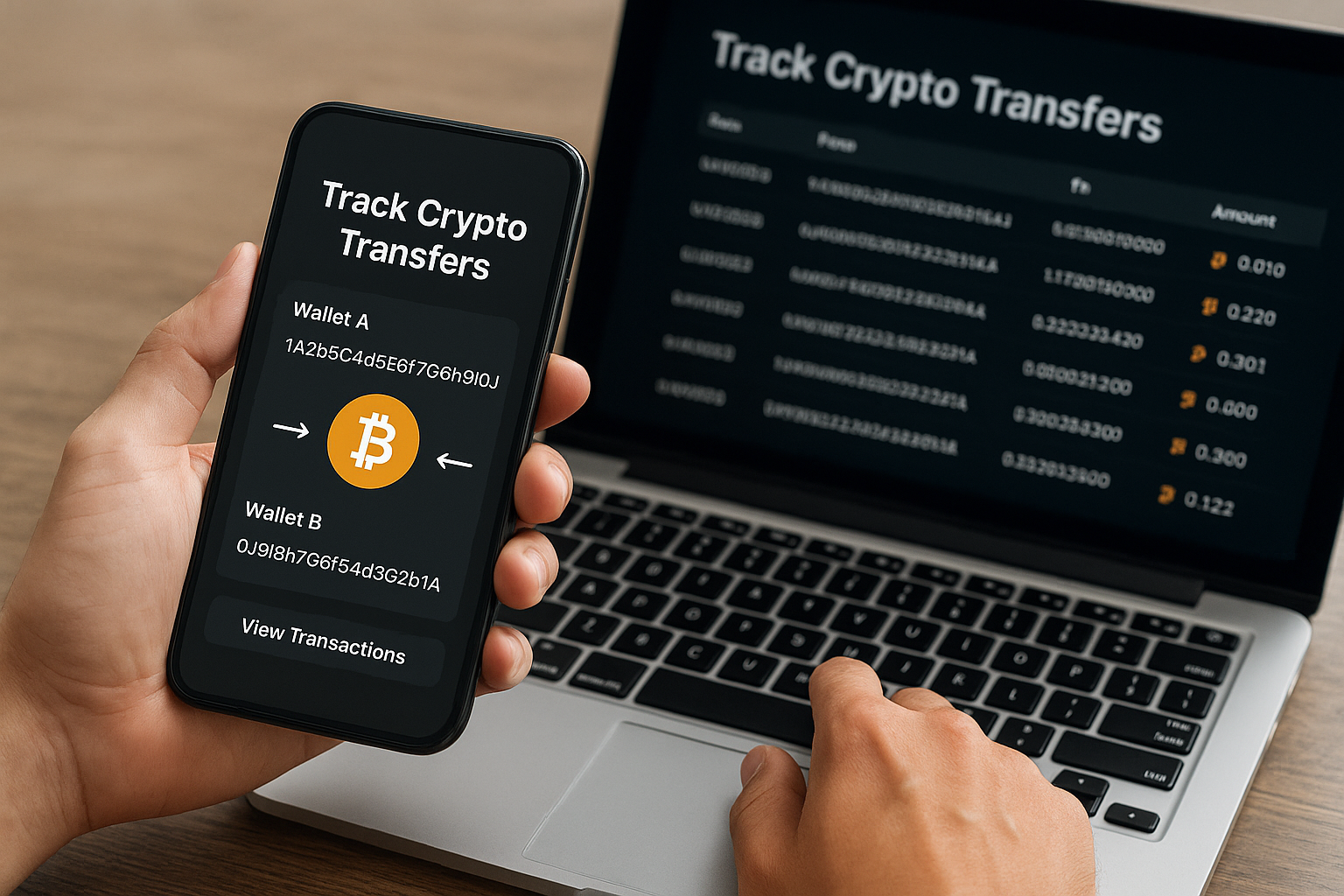 How To Track Crypto Transfers Between Wallets