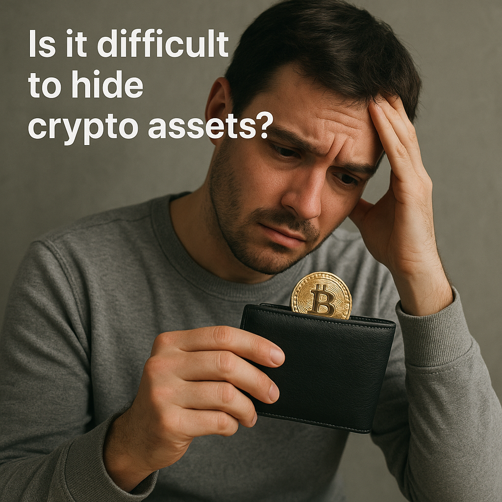 Is it difficult to Hide Crypto Assets?